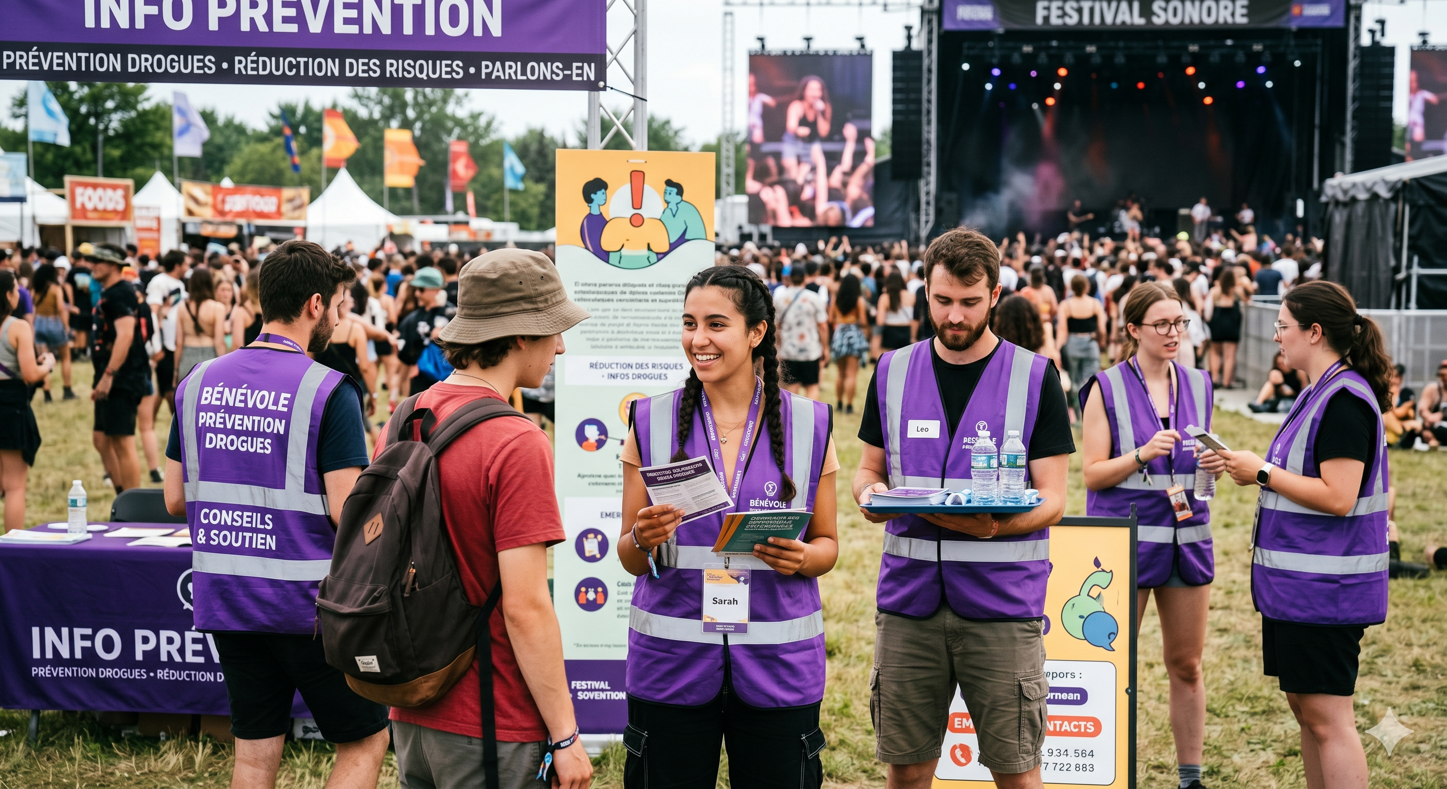 L'équipe APSA en action