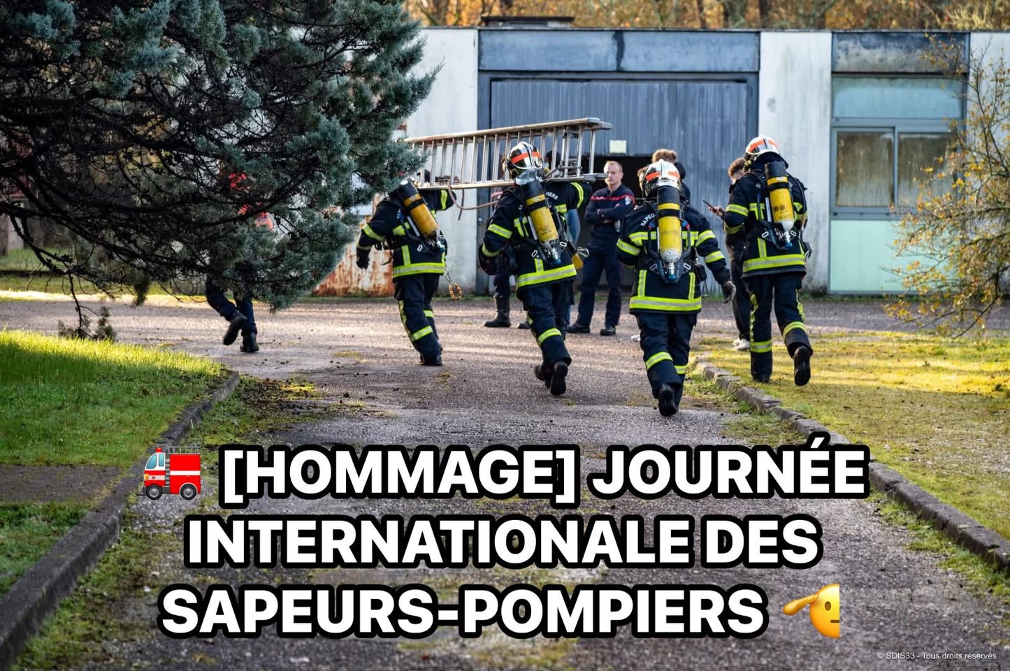 🚒 HOMMAGE JOURNÉE INTERNATIONALE DES SAPEURS-POMPIERS 🫡